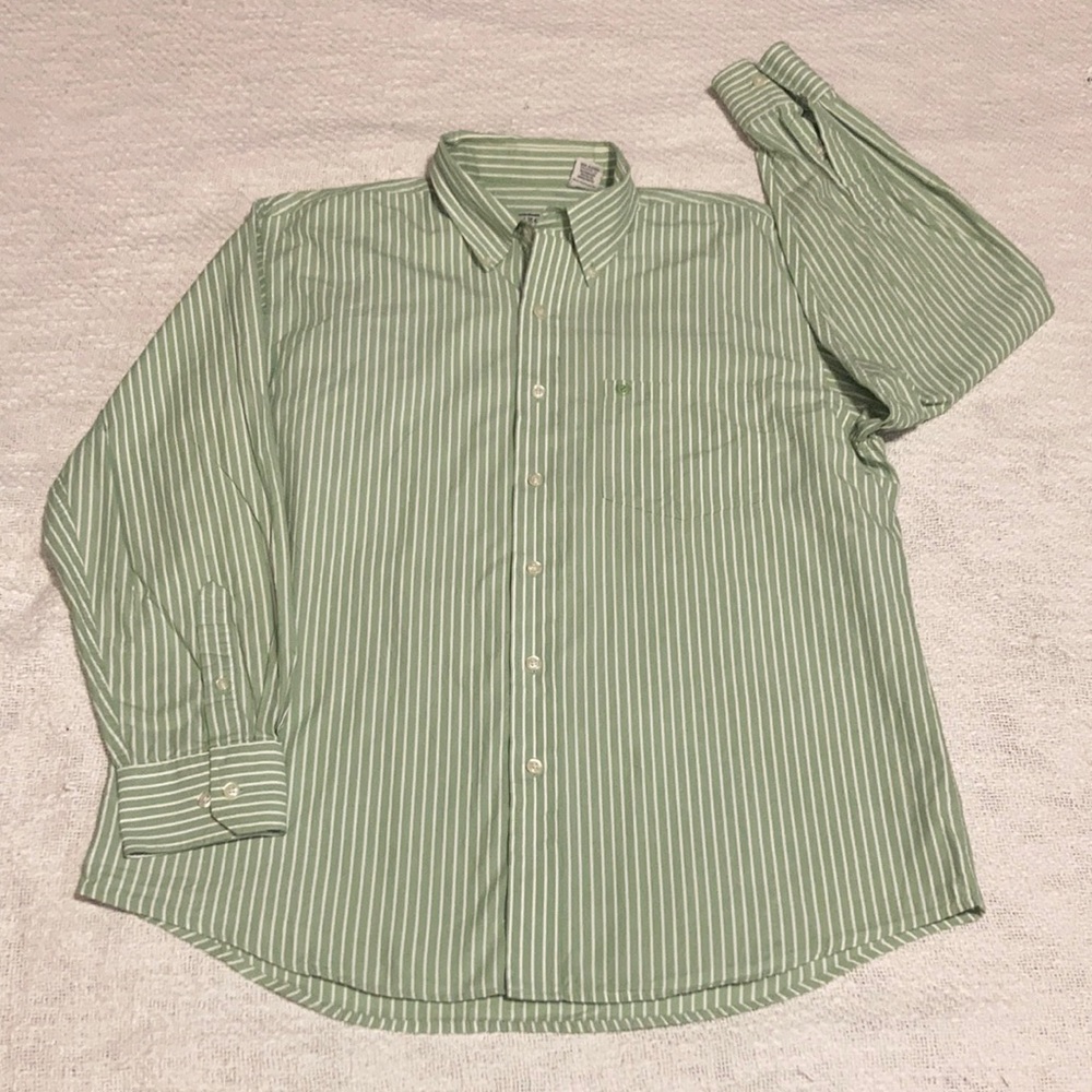 IZOD Men’s Large Long Sleeve Button Down Shirt